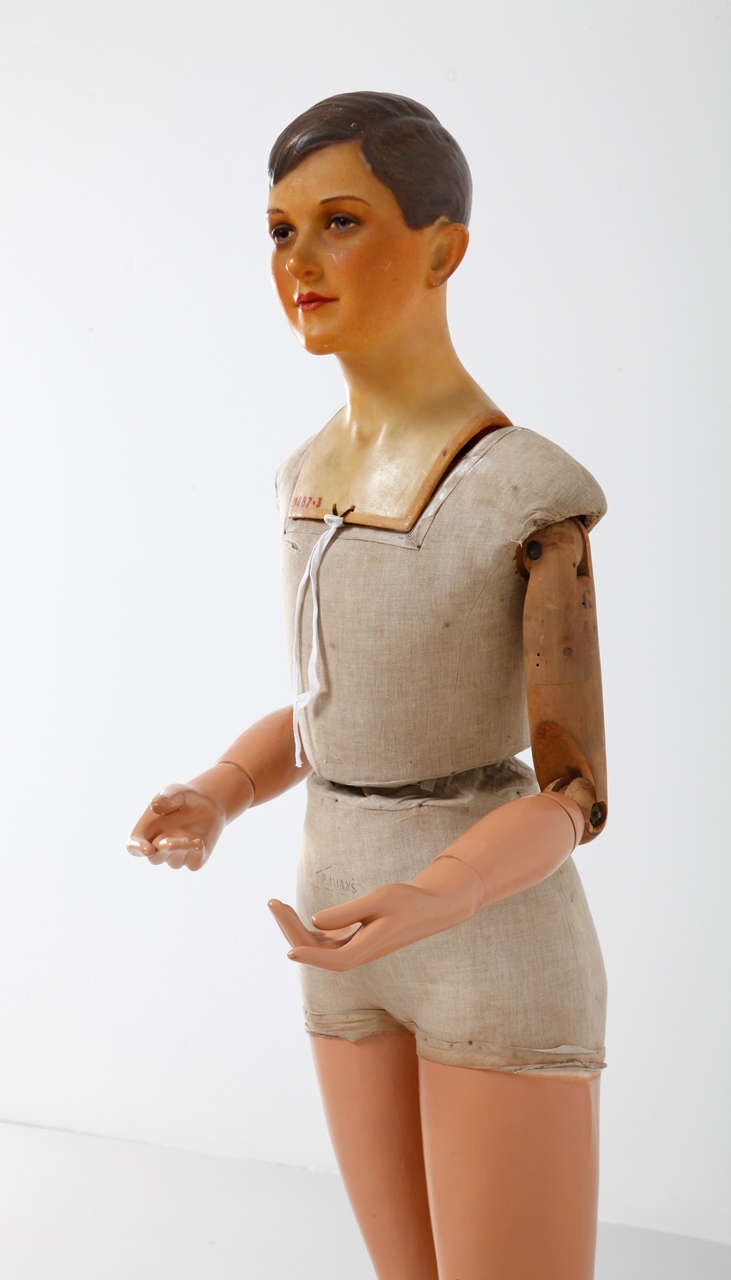 antique wax mannequin