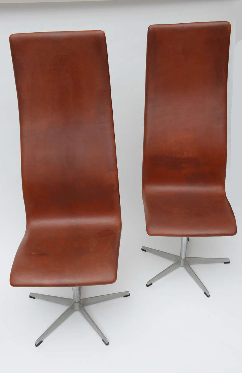 Arne Jacobsen Oxford Chairs In Good Condition For Sale In West Palm Beach, FL