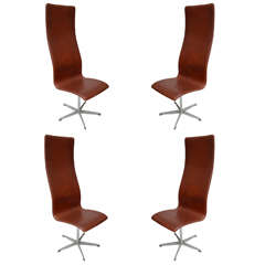 Arne Jacobsen Oxford Chairs 3