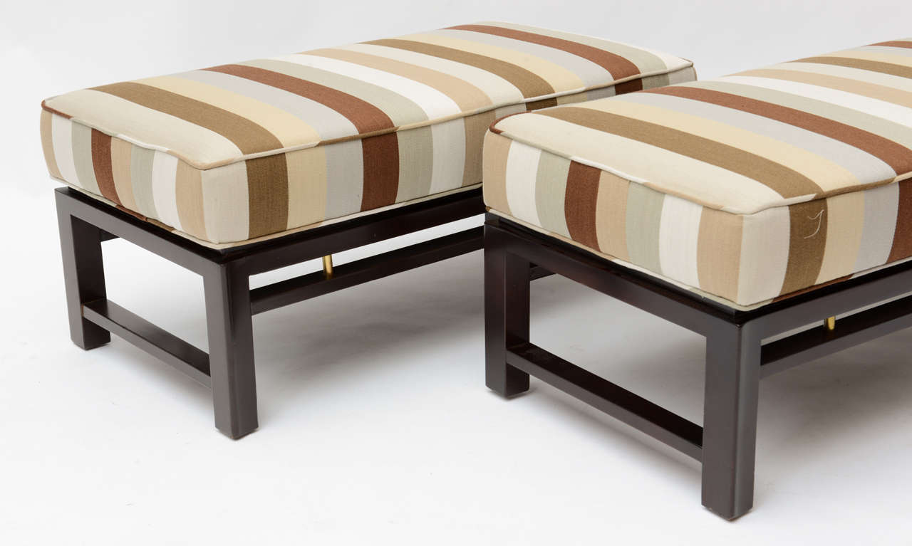 Mid-20th Century Pair of Edward Wormley Benches