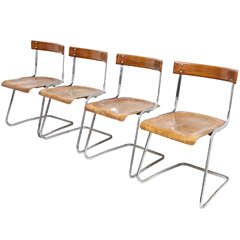 Rare Set Of Chairs By Flora Steiger-Crawford