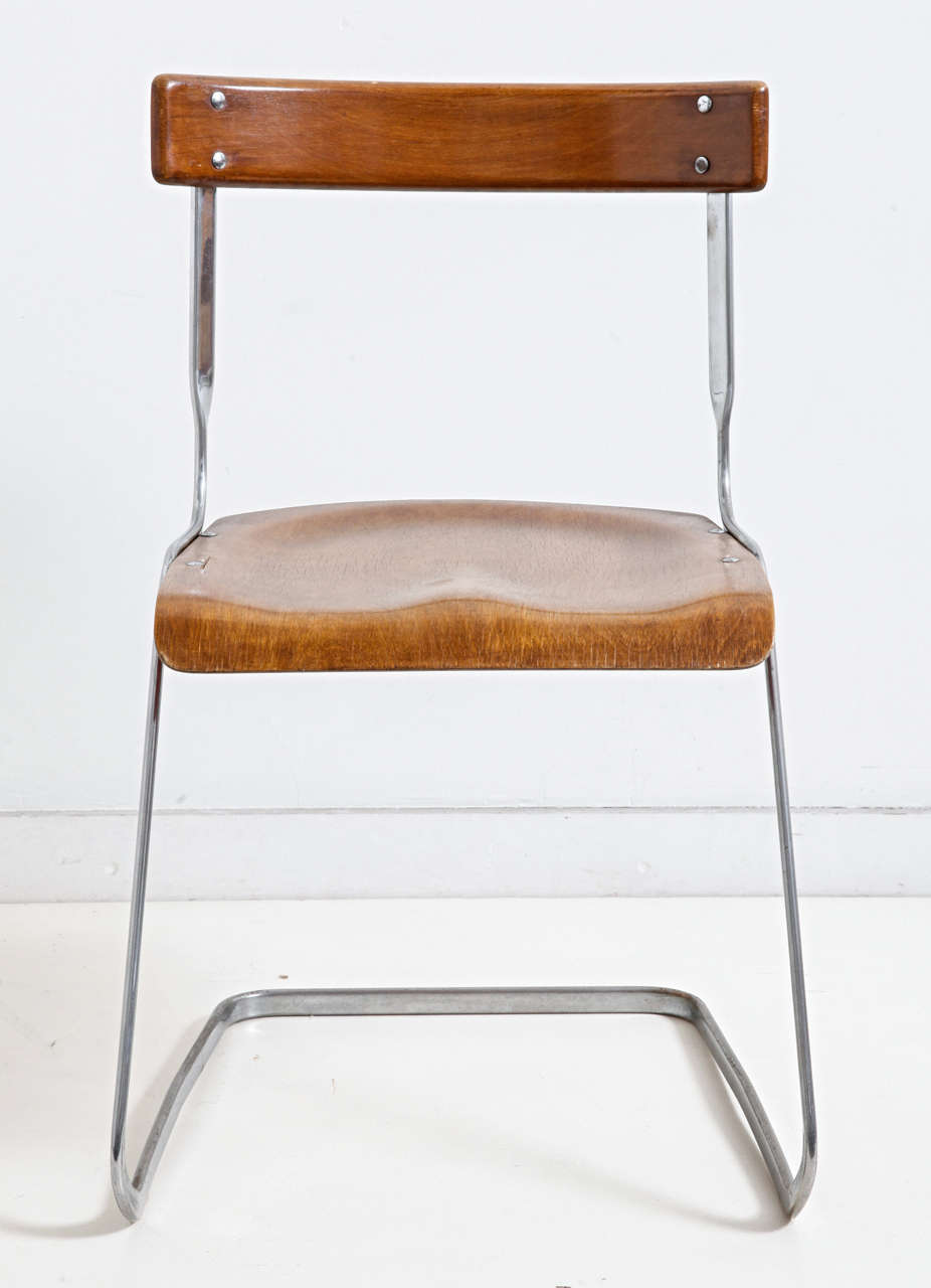Modern Rare Set Of Chairs By Flora Steiger-Crawford