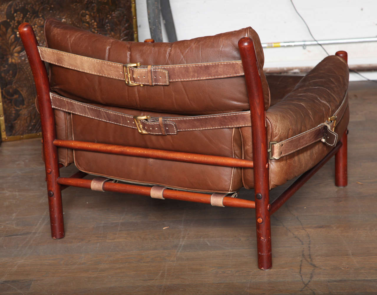 Mid-Century Modern Pair of Arne Norell Chairs