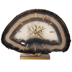 Agate Desk Clock