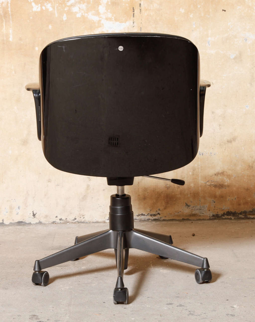 Italian Set of Six MIM Desk Chairs Designed by Ico Paresi, Italy