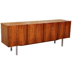 Rosewood Minimalistic Sideboard by Dieter Waeckerlin for Behr.