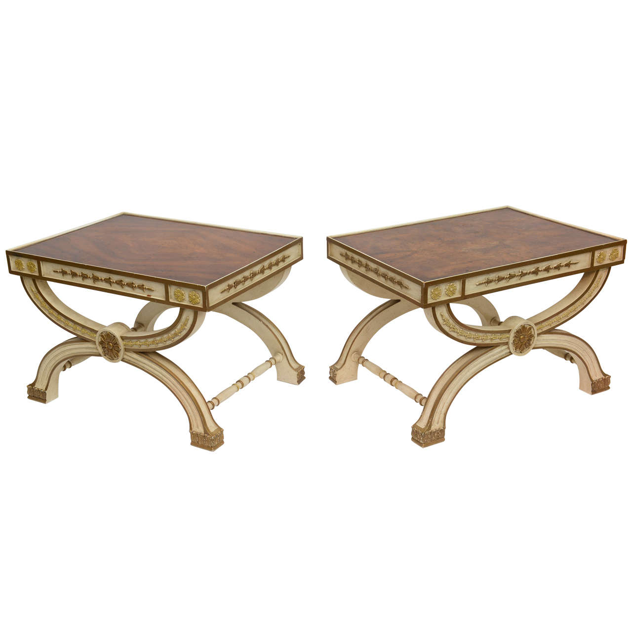 Pair of Italian End Tables