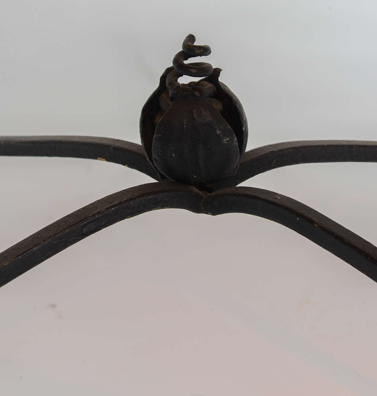 French Map Wrought Iron Table For Sale 6