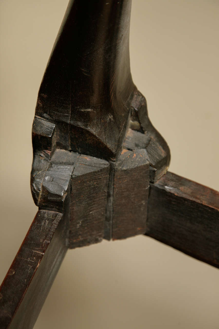 Irish Mahogany Side Chair circa 1740 For Sale 3