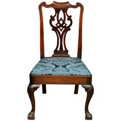 Irish Mahogany Side Chair circa 1740