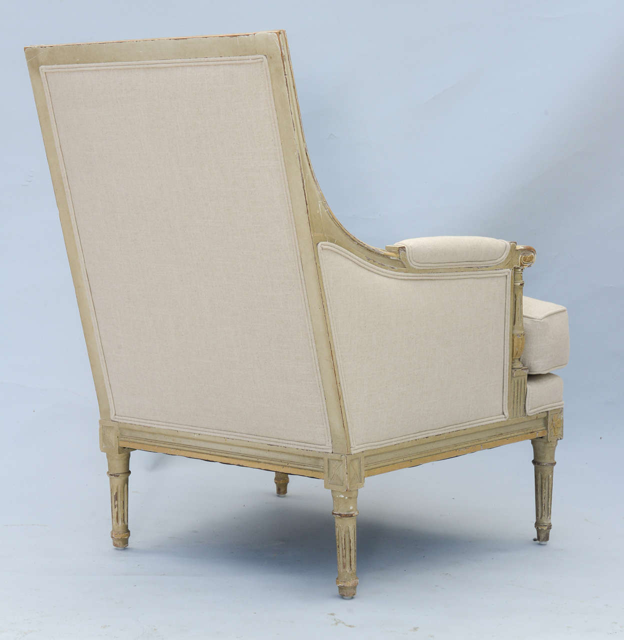 French Pair of 19th Century Bergere Chairs