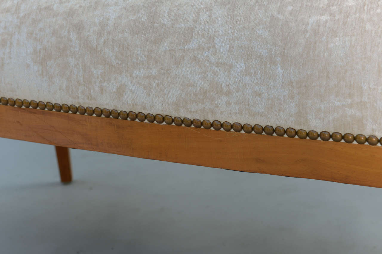 20th Century Biedermeier Style Upholstered Settee