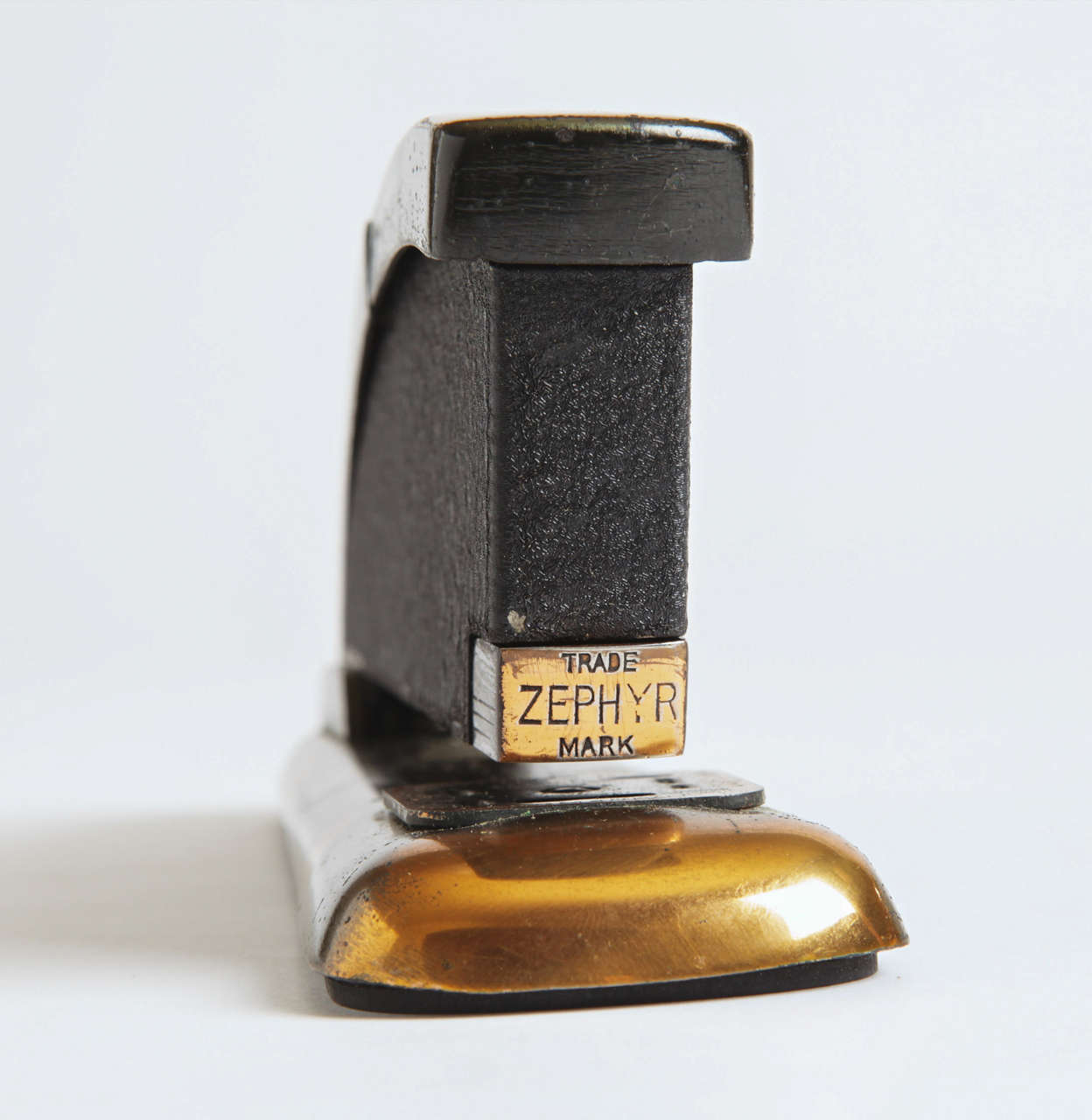 Rare Zephyr Hotchkiss Stapler by Robert Heller with Original Box and Insert For Sale 1