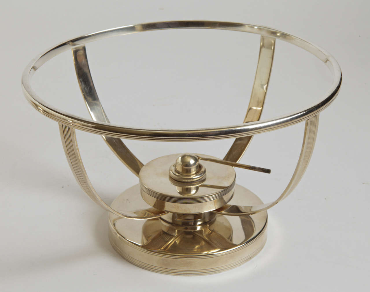 Machine Age Art Deco Chafing Set, Lurelle Guild for International Silver  Rare For Sale 2