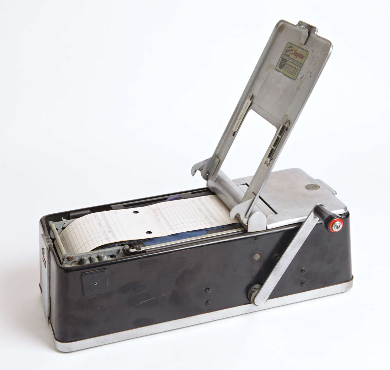 Walter Dorwin Teague Art Deco Receipt Printer for Moore Business Forms In Good Condition For Sale In Dallas, TX