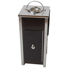Machine Age Art Deco Smokestand Cocktail cabinet 6
