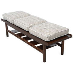Retro Mid-Century Modern Walnut Bench or Table