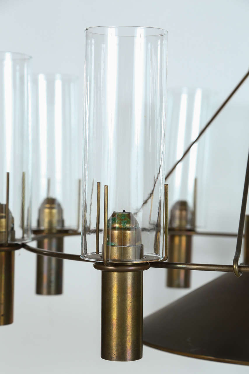Stuart Barnes for Robert Long Incorporated Chandelier In Good Condition For Sale In Los Angeles, CA