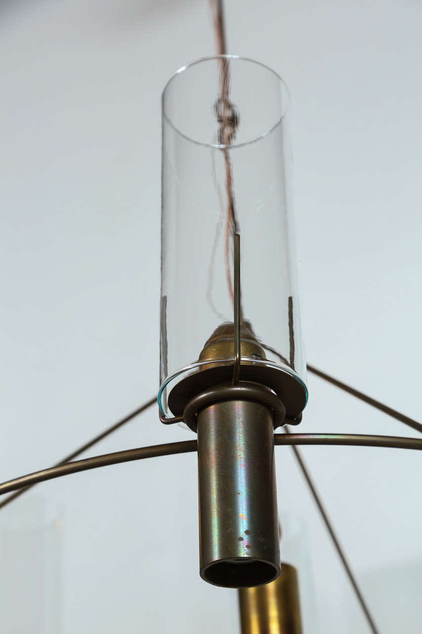 Stuart Barnes for Robert Long Incorporated Chandelier For Sale 3