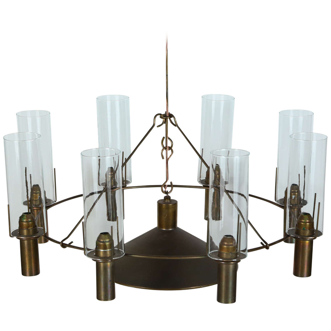 Stuart Barnes for Robert Long Incorporated Chandelier For Sale