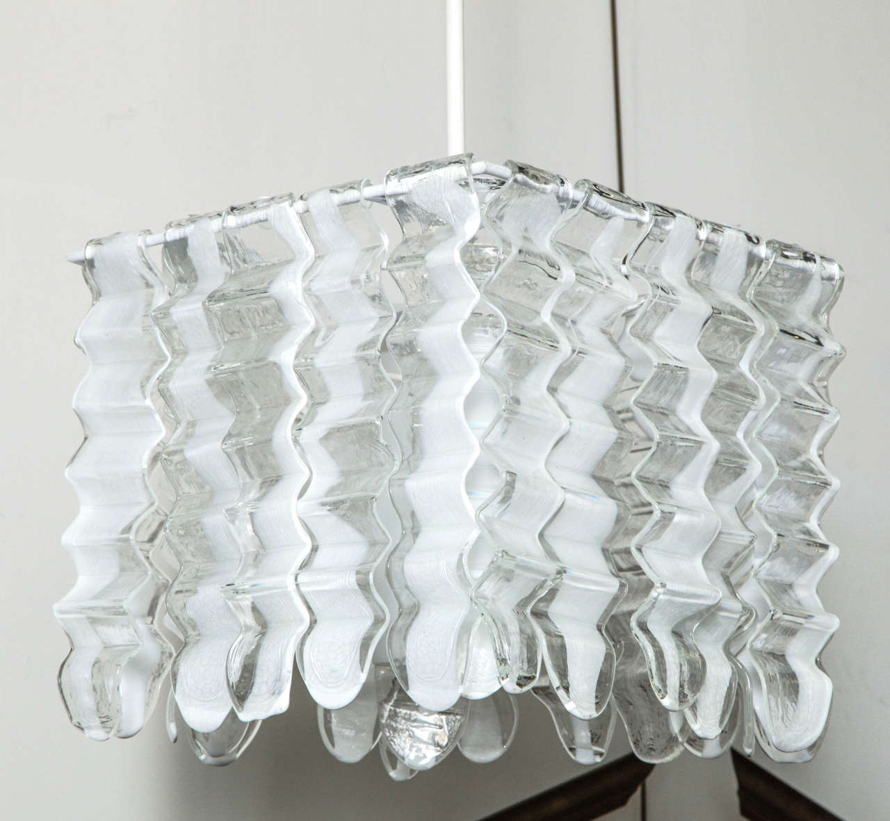 Molded Chandelier Made by Mazzega