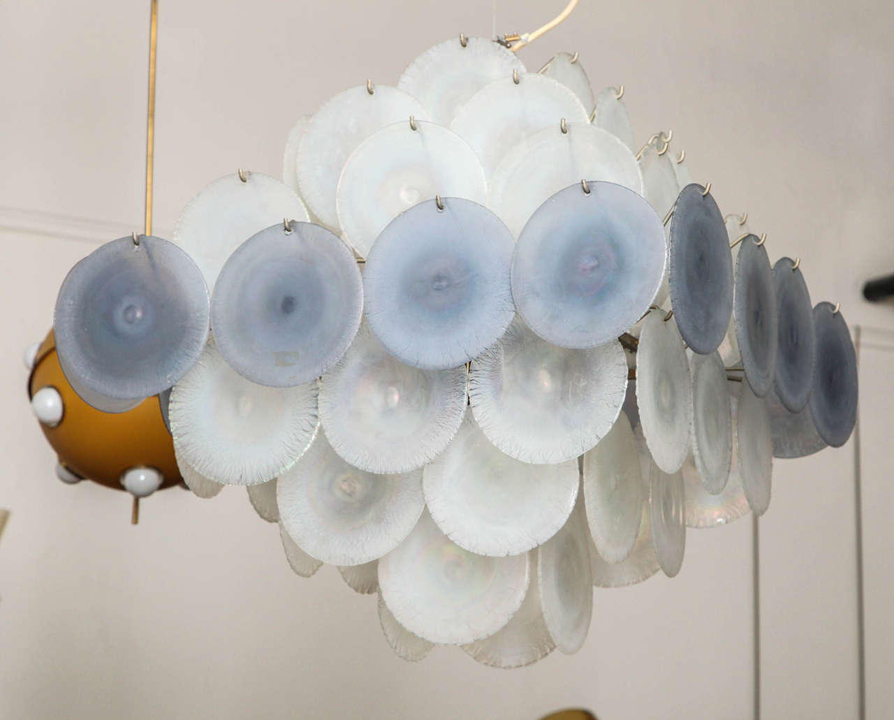 Mid-Century Modern Chandelier Made by Mazzega in 1965