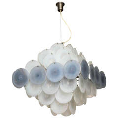Vintage Chandelier Made by Mazzega in 1965