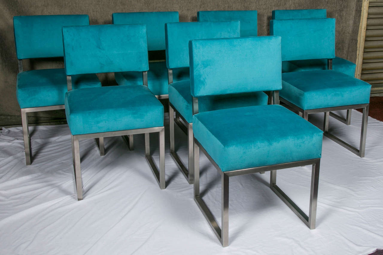 1965 Set of Eight Dining Room Chairs