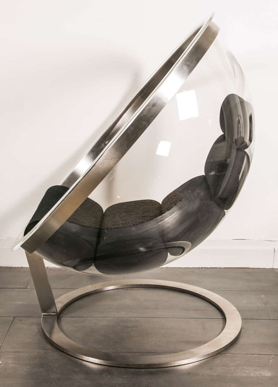 French Christian Daninos, Lounge Chair 