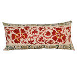 Large Vintage Turkish Hand Embroidered Cushion Large Vintage Turkish Hand Embroidered Cushion