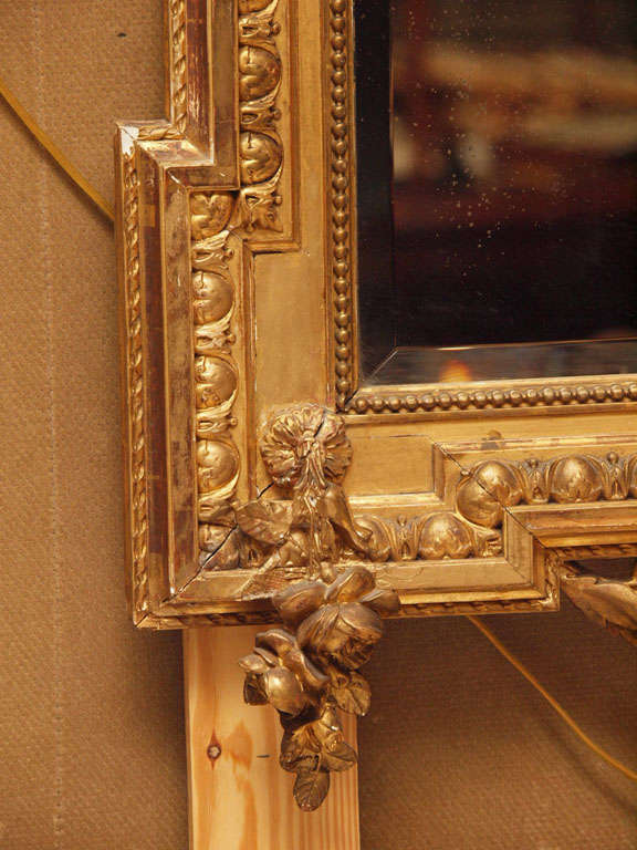 Antique French Louis XVI Mirror 2
