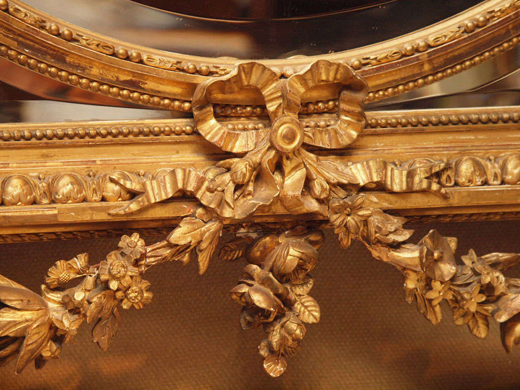 Antique French Louis XVI Mirror 3