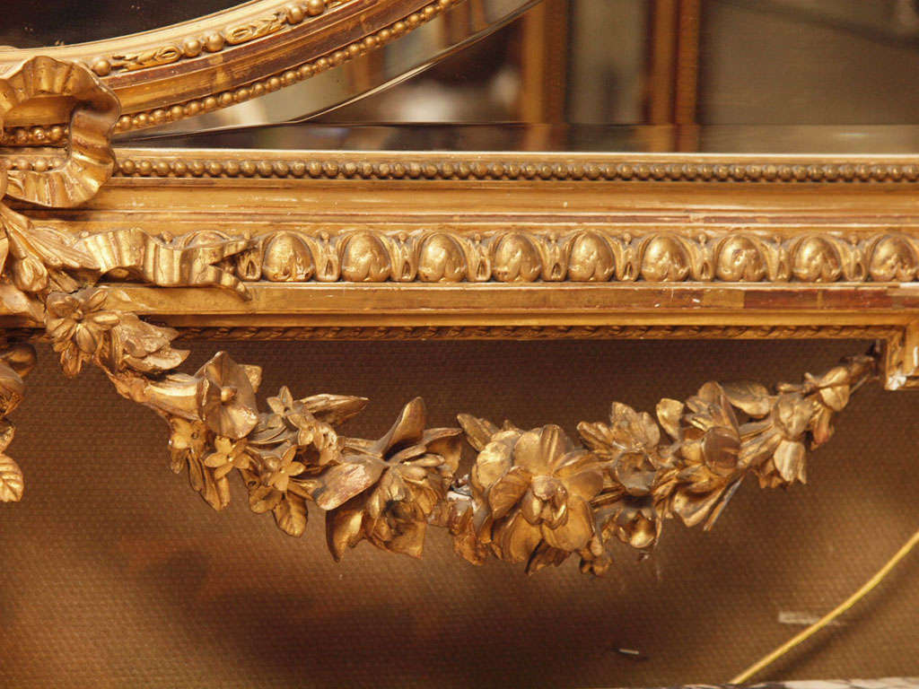 Antique French Louis XVI Mirror 4