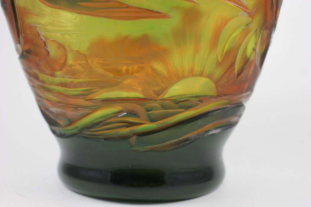 English Stevens & Williams Vase, 