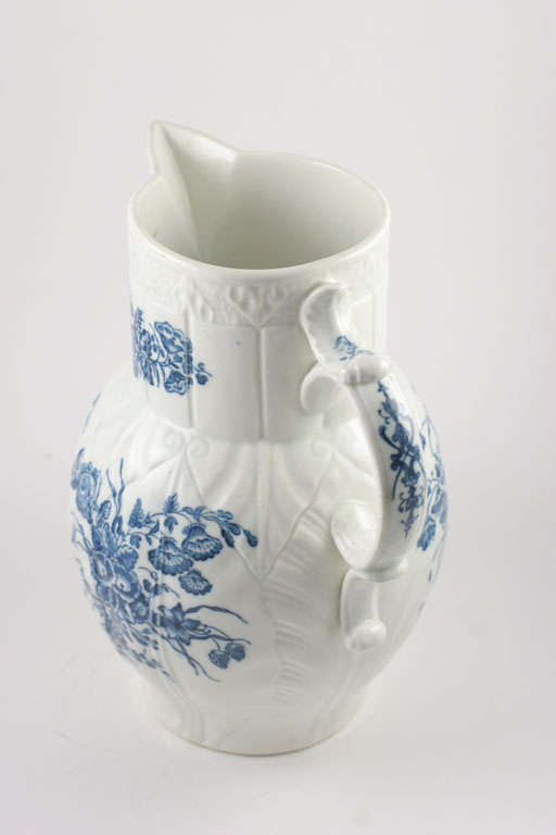 Caughley Porcelain Mask Pitcher In Excellent Condition For Sale In New York, NY