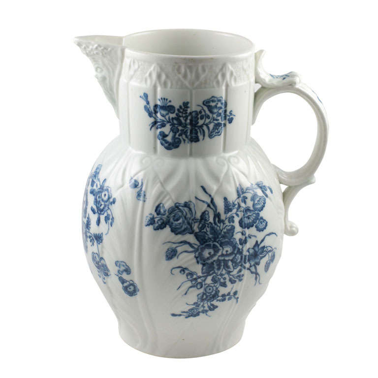 Caughley Porcelain Mask Pitcher For Sale