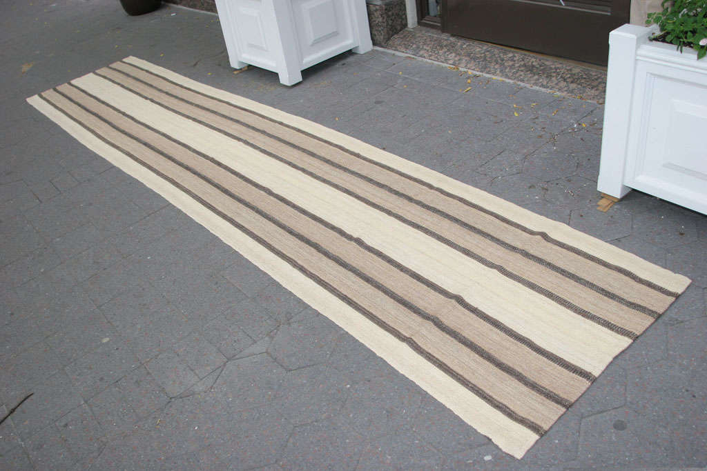 Striped Kilim Runner