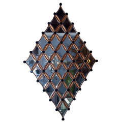 Decorative Diamond Shaped Mirror