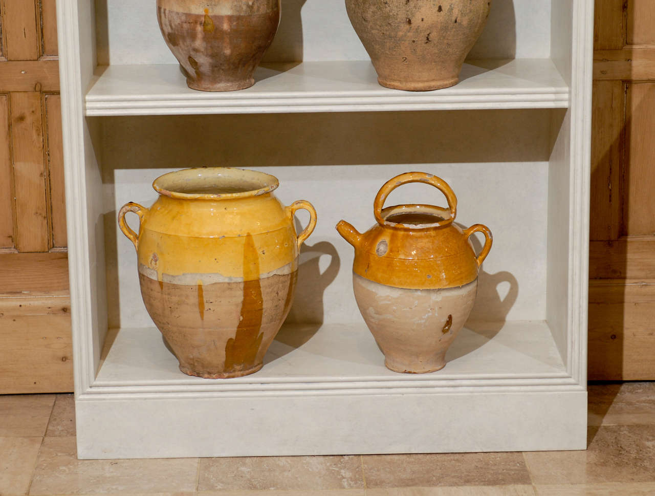 Collection of 19th Century French Confit Pots at 1stdibs