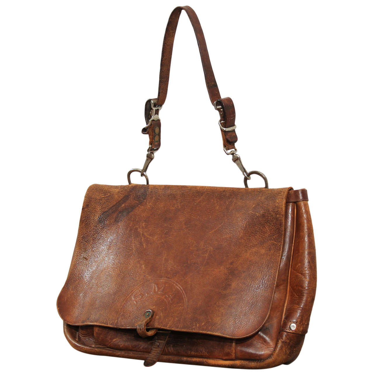 Bucheimer Leather US Mail Bag at 1stdibs