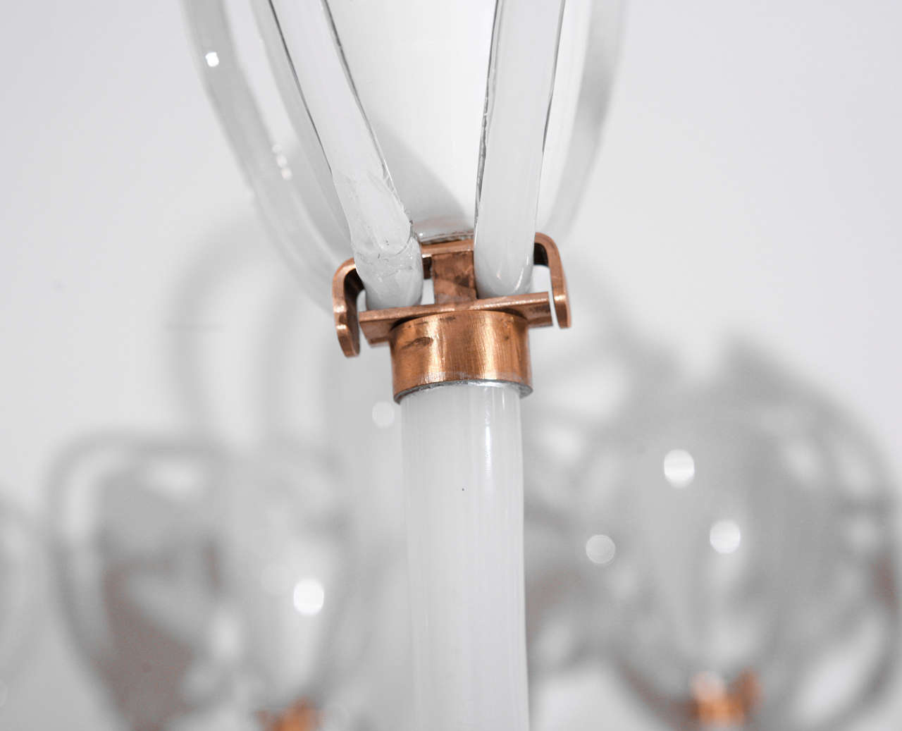 Mid-20th Century Murano Chandelier For Sale