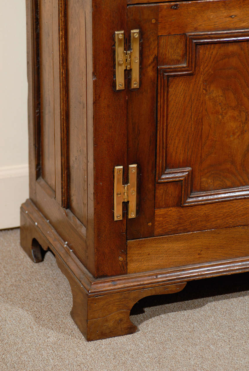 Jacobean Style English Oak Dresser Base, ca. 1800 4