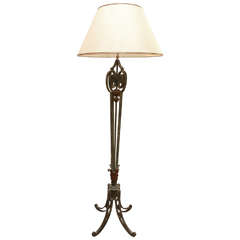 French iron Floor Lamp