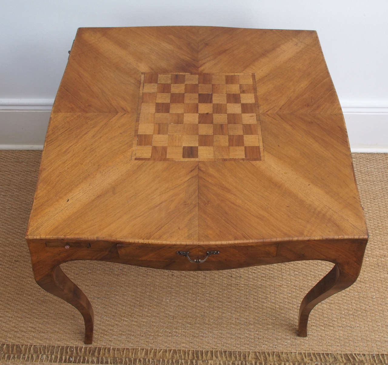 Louis XVI Italian 19th Century Game Table For Sale