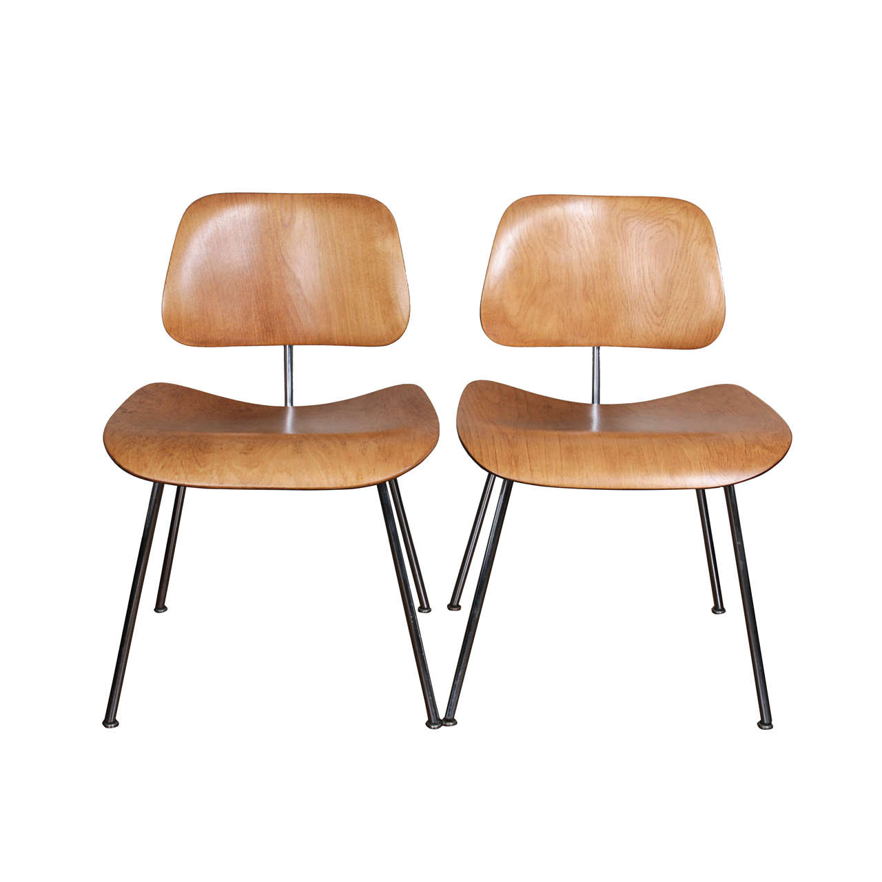 Pair of Charles Eames DCM's