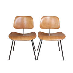 Pair of Charles Eames DCM's