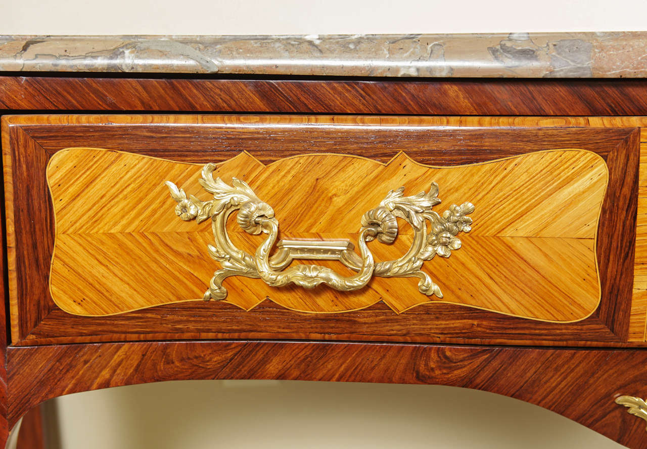 A Late 18th to Early 19th Century French Louis XV Console For Sale 4