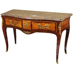 Antique A Late 18th to Early 19th Century French Louis XV Console