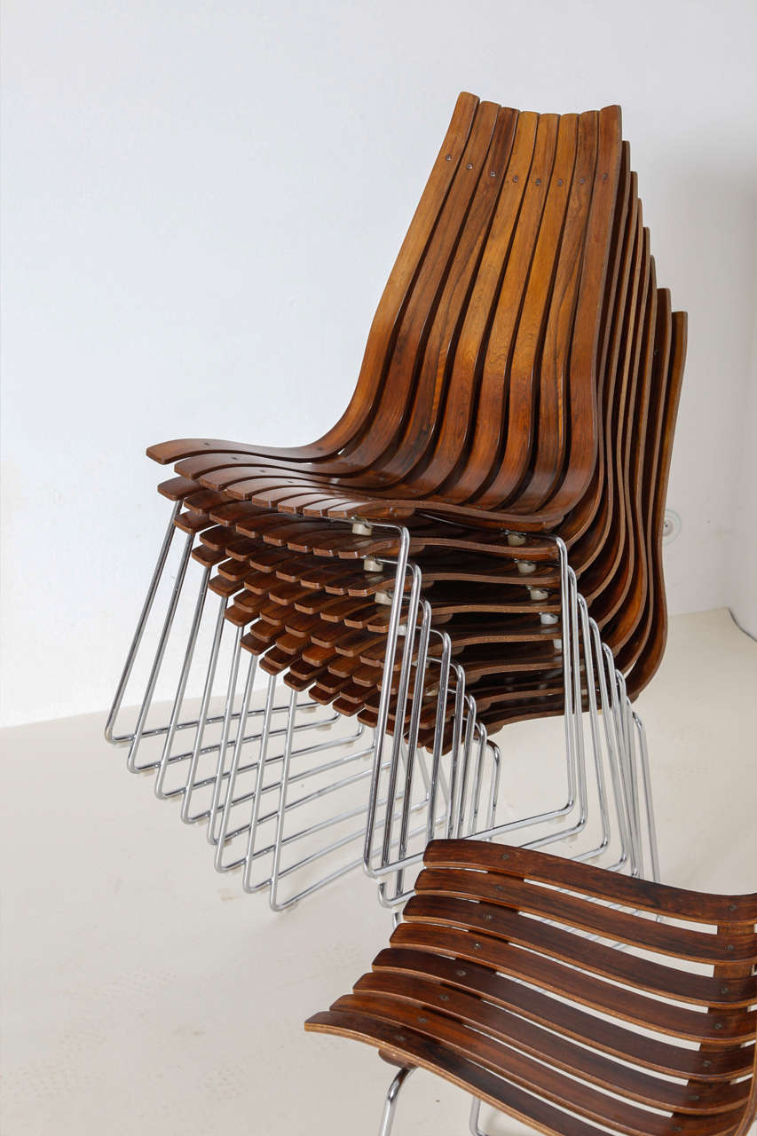 Norwegian Hans Brattrud Chairs