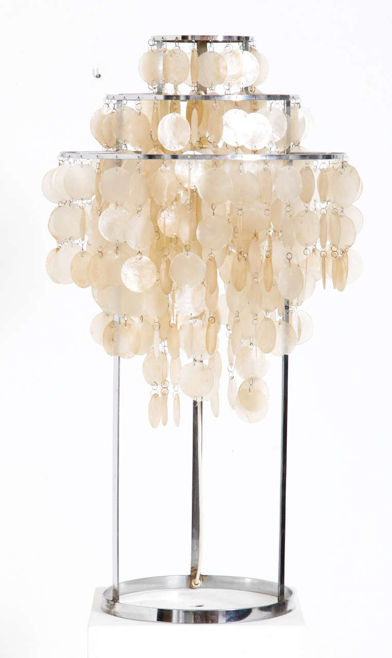 Table lamp, Verner Panton, 1964 by Lüber,  style 